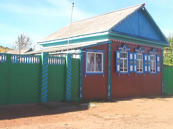 Дома жителей села Десятниково