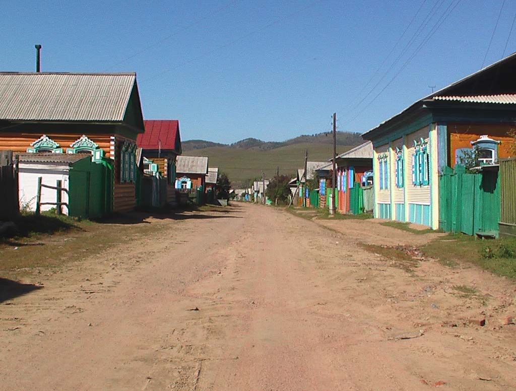 Дома жителей села Большой Куналей